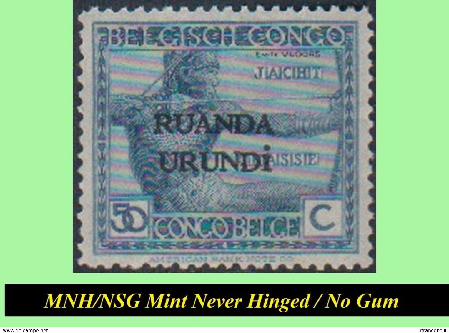 1924+25 ** RUANDA-URUNDI RU 050/060 MNH/NSG [D] VLOORS SELECTION  ( X 8 Stamps ) [ NO GUM ] INCLUDING RU 075+079+080 - Unused Stamps