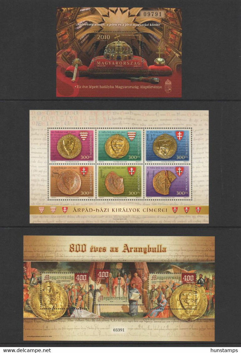 Hungary 2022. Full Year Set With Blocks In Present Pack, By The 5 Scans! MNH (**) - Volledig Jaar