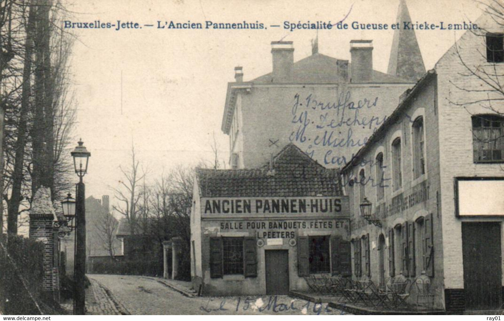 Belgique - Bruxelles - Jette -  L'ancienpannenhuis - Spécialité De Gueuse Et Krieke-Lambic - Jette