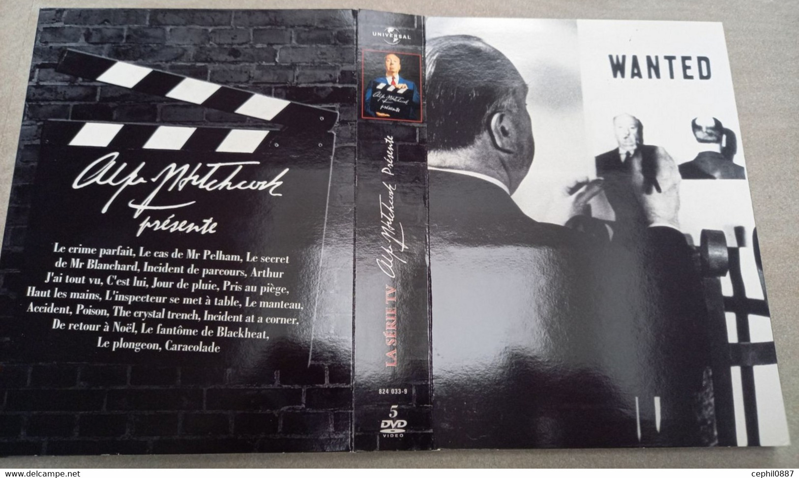 Coffret De 5 DVD: Série TV "Alfred Hitchcock Présente" 20 épisodes Dont 8 En VOST - TV-Serien