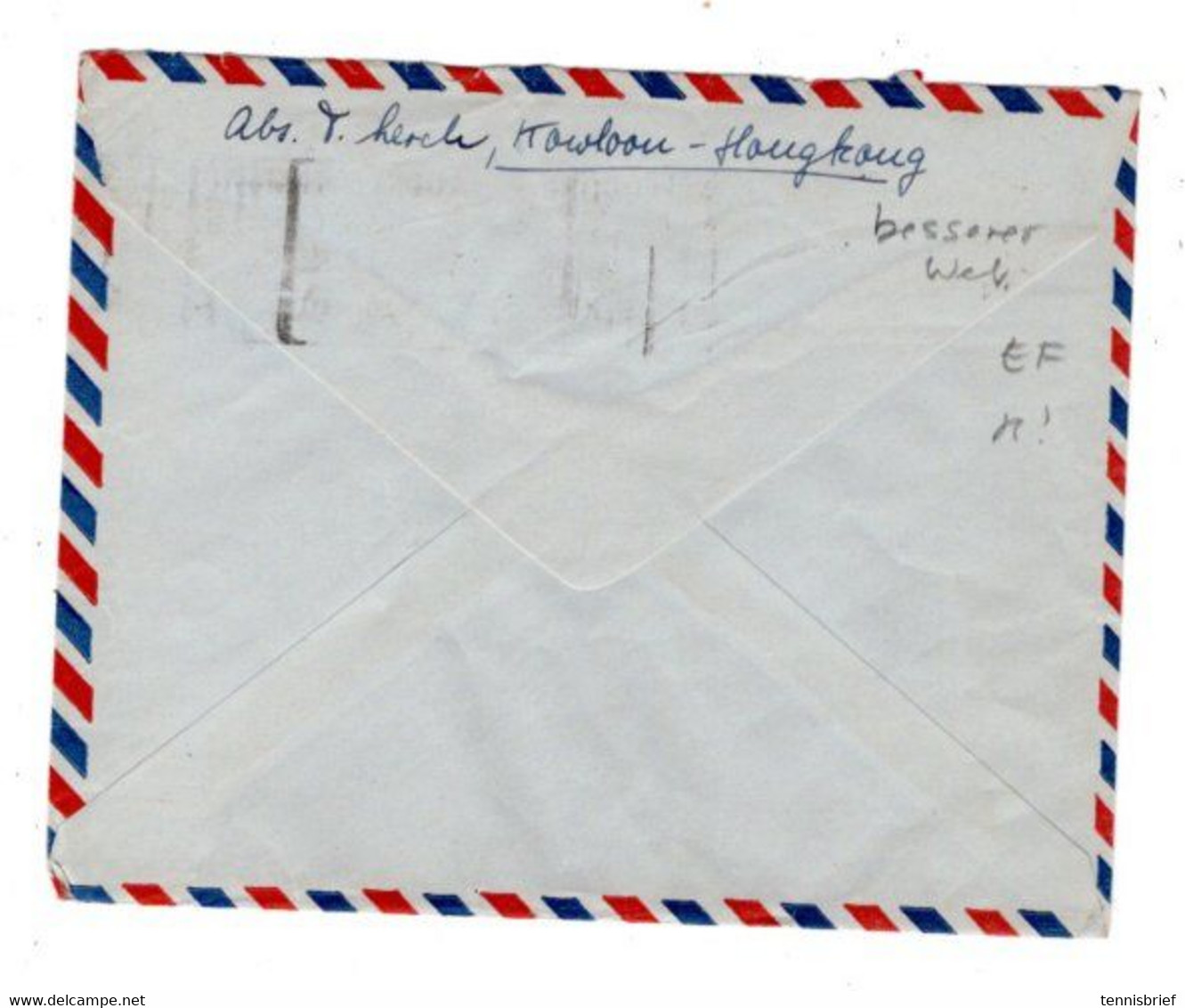 1962, 1 Dollar 30 C. , On Airmail Cover " KOWLOON " To Switzerland,better Stamp !scarce Singel Franking - Covers & Documents