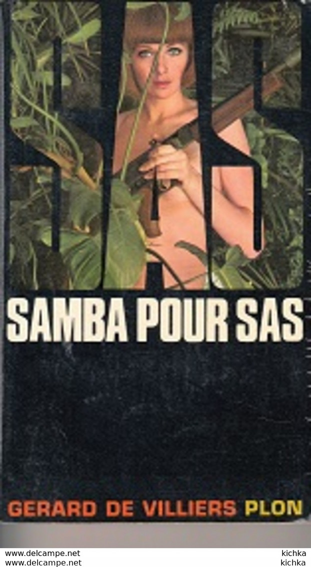 Gérard De Villiers -Samba Pour SAS - Plon