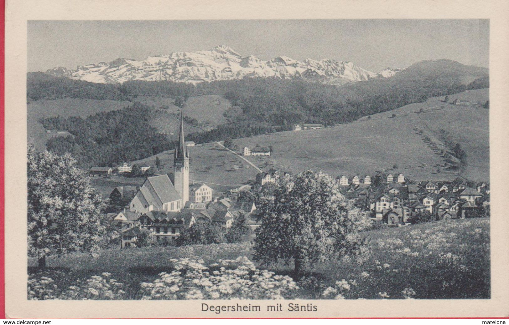 SUISSE SG St. GALL  DEGERSHEIM MIT SANTIS - Degersheim