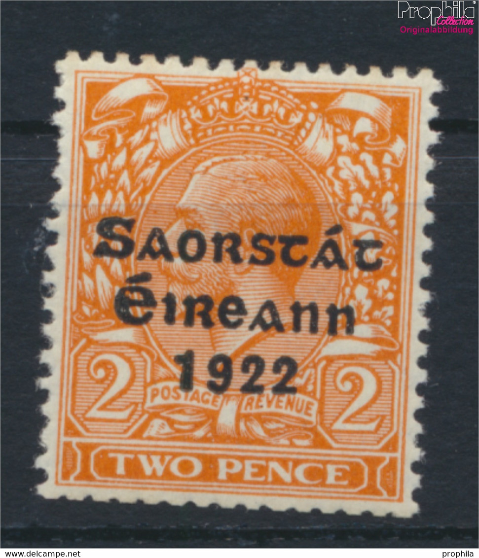 Irland 28II Postfrisch 1922 Aufdruckausgabe (9923245 - Ungebraucht