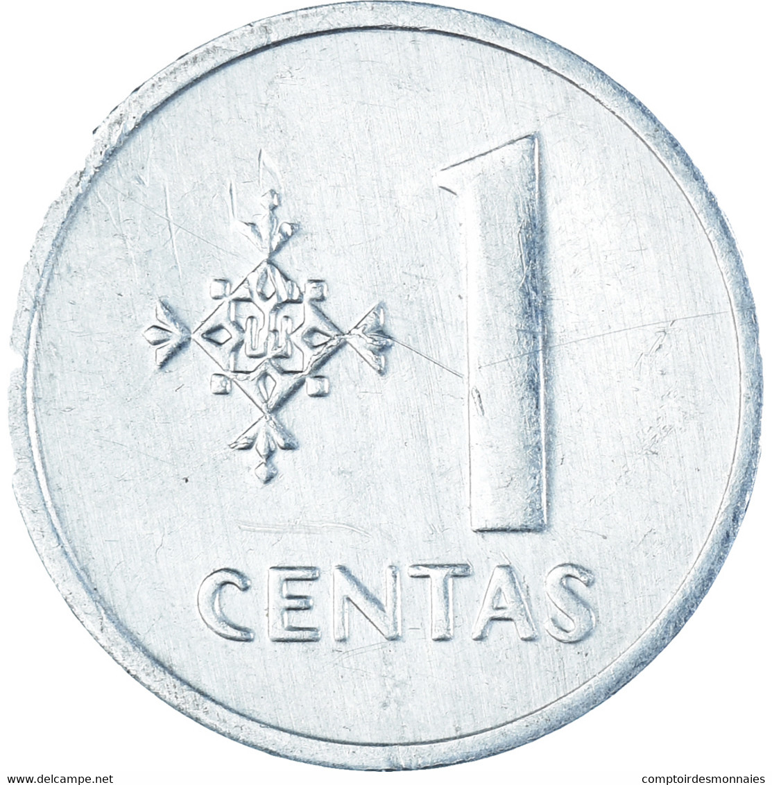 Monnaie, Lituanie, Centas, 1991, TTB+, Aluminium, KM:85 - Lituanie