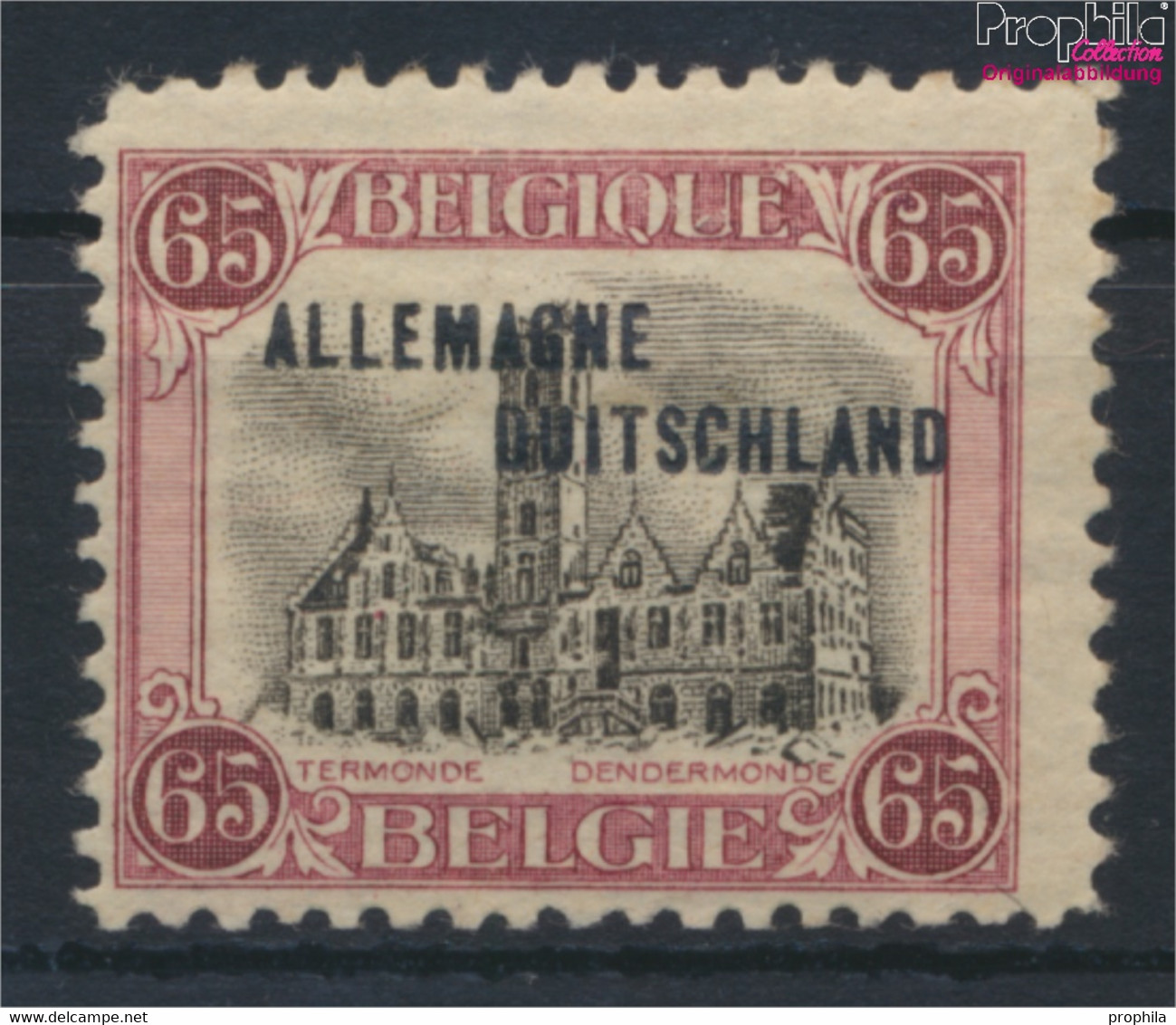 Belgische Post Rheinland 17 Mit Falz 1919 Albert I. (9917227 - German Occupation