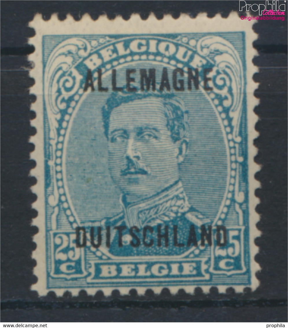 Belgische Post Rheinland 7A Mit Falz 1919 Albert I. (9917231 - German Occupation