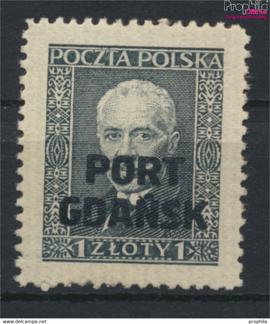 Polnische Post Danzig 23x (kompl.Ausg.) Postfrisch 1929 Aufdruckausgabe (9910688 - Port Gdansk