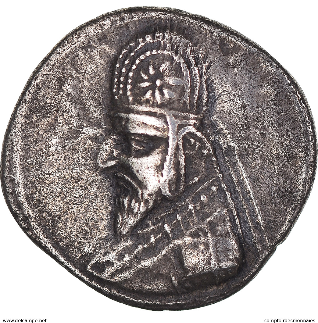 Monnaie, Royaume Parthe, Mithridates III, Drachme, 87-80 BC, Ecbatane, TTB+ - Orientalische Münzen