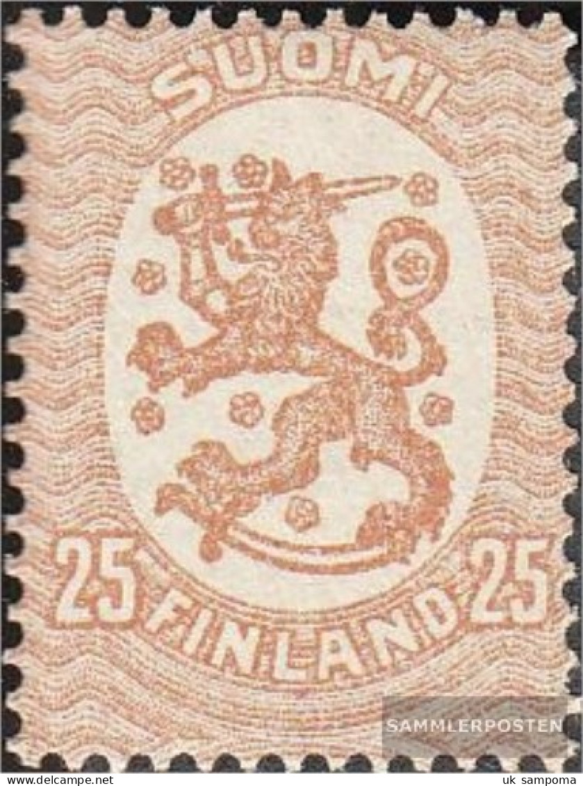 Finland 77A Unmounted Mint / Never Hinged 1917 Clear Brands: Crest - Ongebruikt