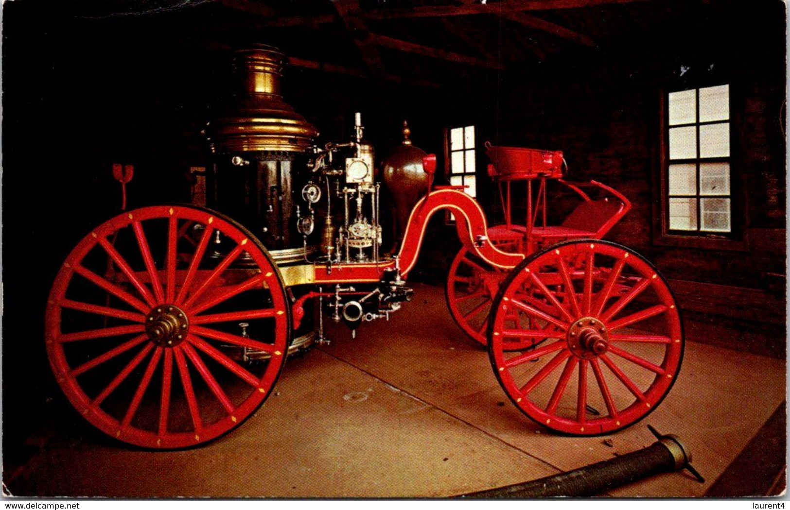 (2 N 17) USA Posted To Australia - Posted 1989 ? - Calico Ghost Town - Fire Engine - Canberra (ACT)