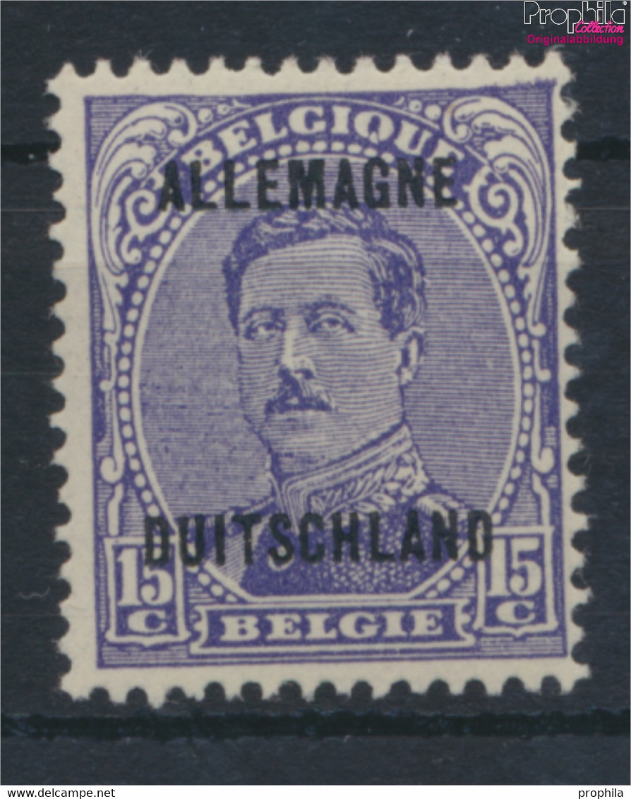 Belgische Post Rheinland 5 Postfrisch 1919 Albert I. (9917166 - Occupation Allemande