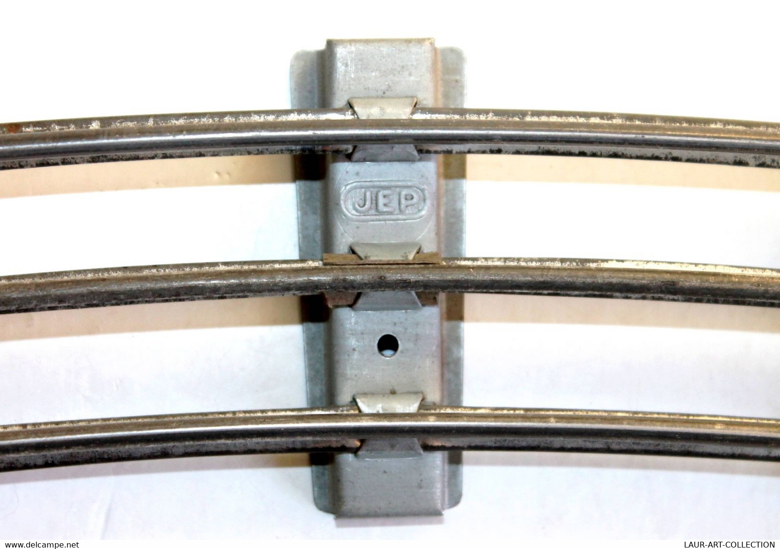 JEP - LOT DE 6 GRAND RAIL COURBE - ECH:O, L=38cm - MINIATURE TRAIN CHEMIN DE FER - MODELISME FERROVIAIRE (1712.139) - Track