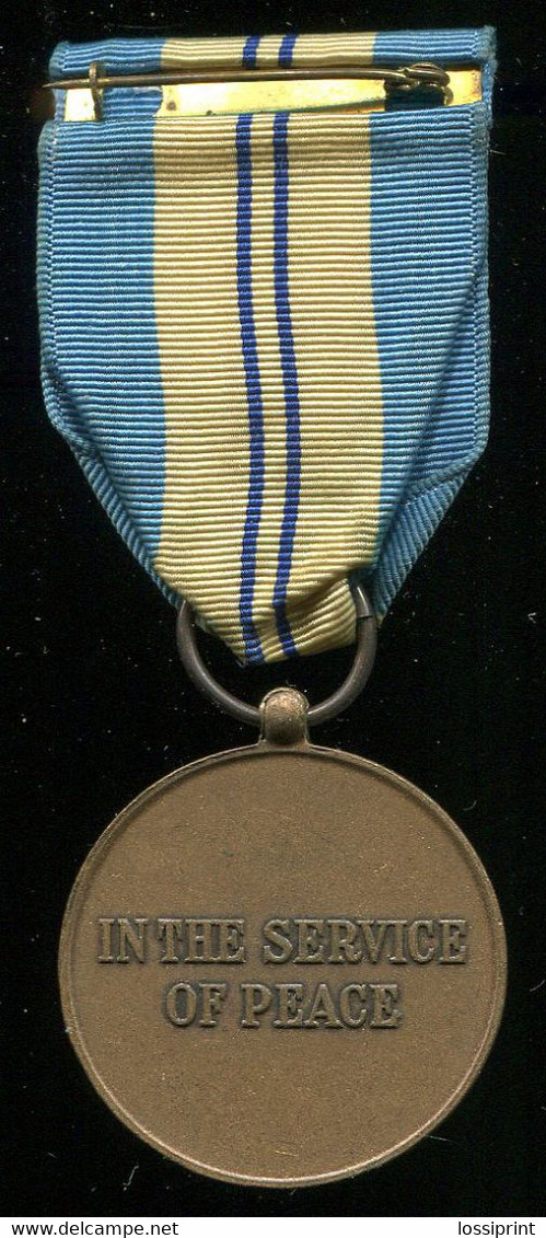 United Nation Medal In The Service Of Peace - Otros & Sin Clasificación