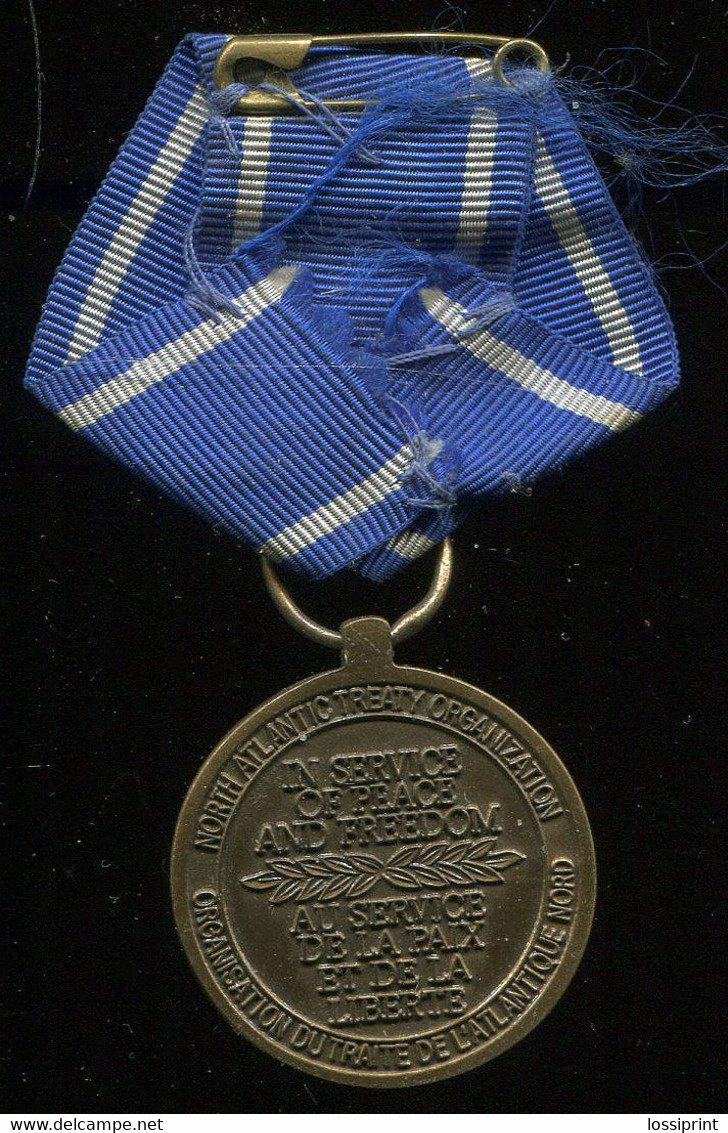 NATO:OTAN:Medal In Service Of Peace And Freedom - Sonstige & Ohne Zuordnung