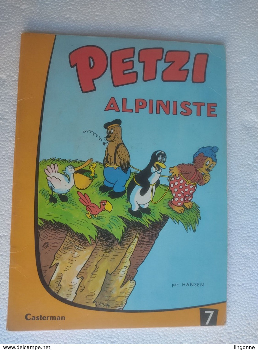 1966 BD PETZI ALPINISTE N° 7 HANSEN EO CASTERMAN - Petzi