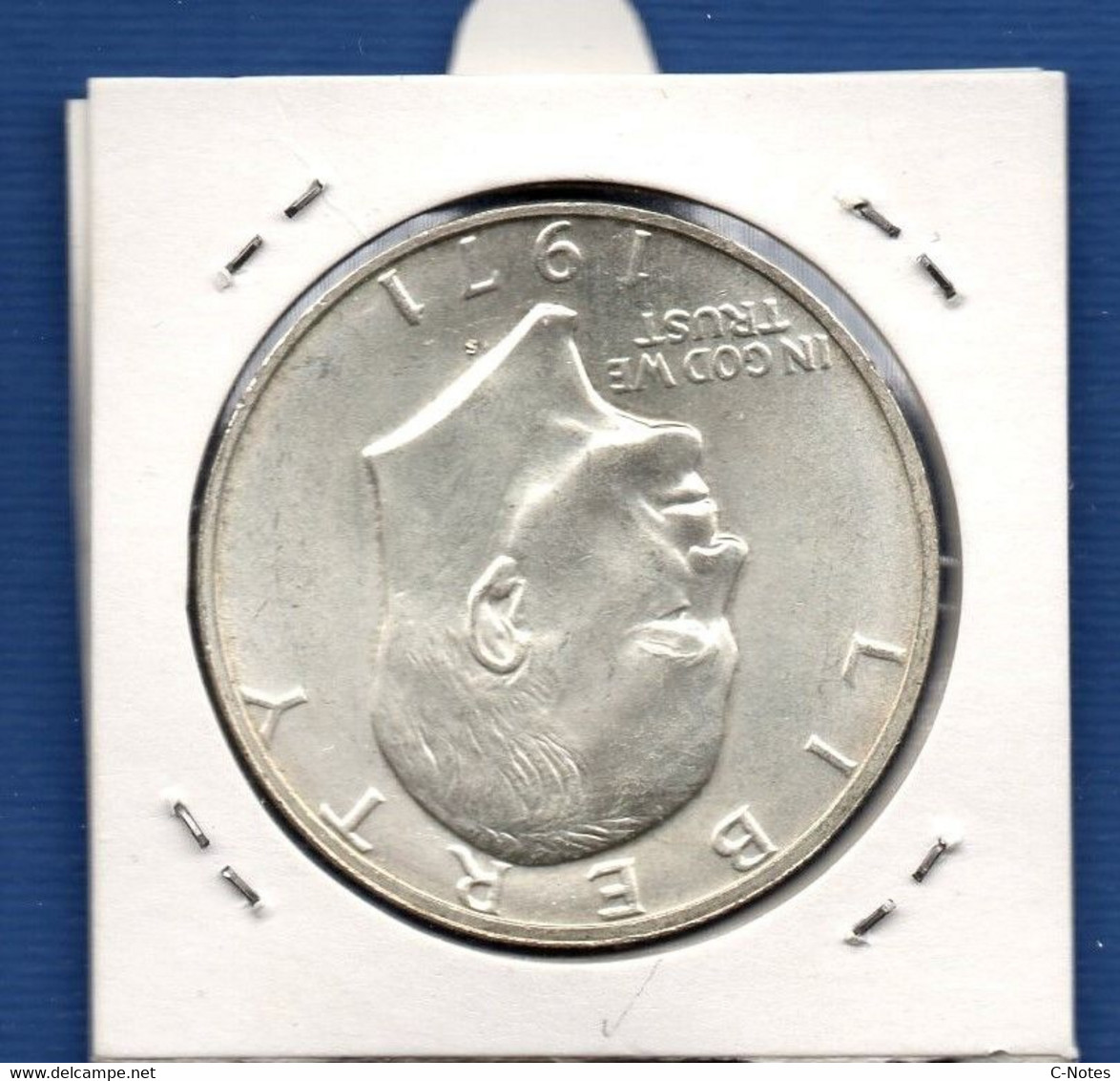 UNITED STATES OF AMERICA - 1 Dollar 1971 -   See Photos - SILVER - Km 203a - 1971-1978: Eisenhower