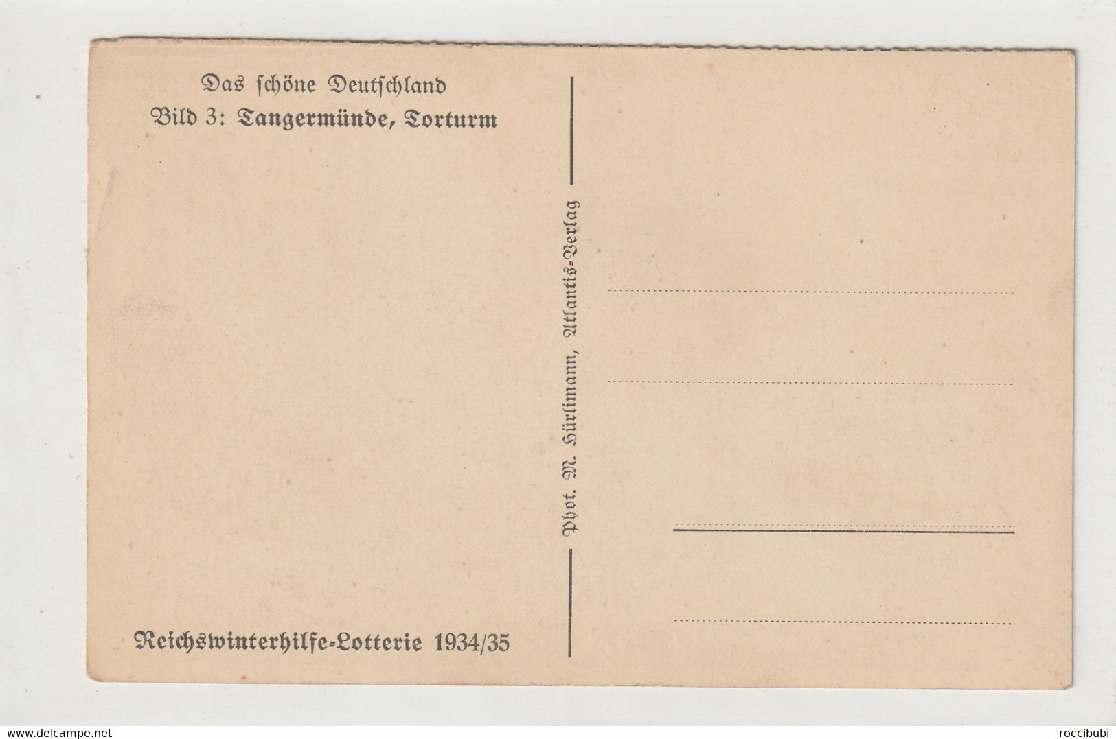 Tangermünde 1934/35, Sachsen-Anhalt - Tangermünde