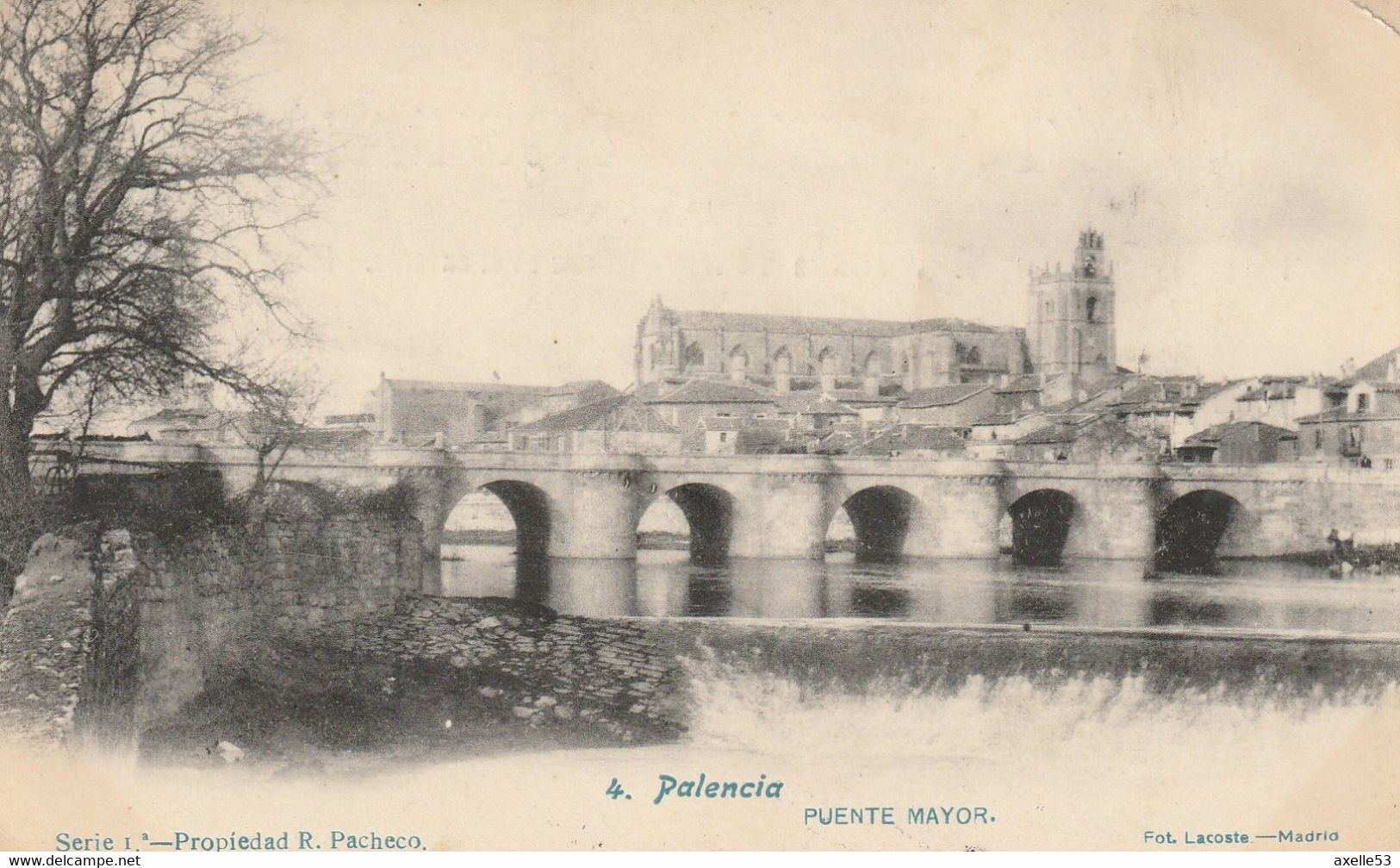 Palencia España (7439) Puente Mayor, Raro - Palencia