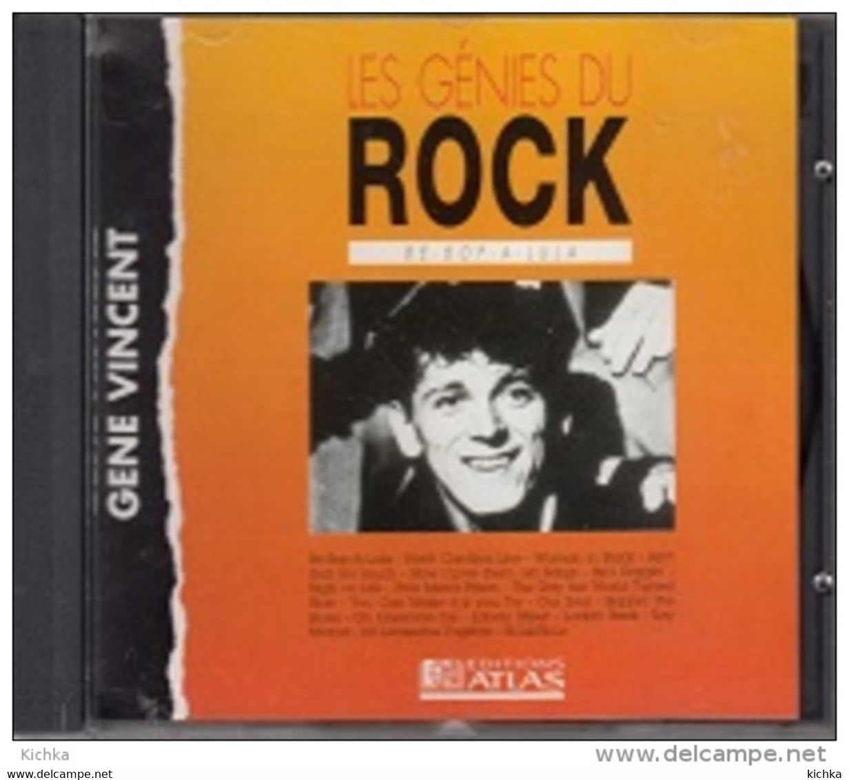 Gene Vincent -Les Génies Du Rock -be-bop-a-lula - Compilations