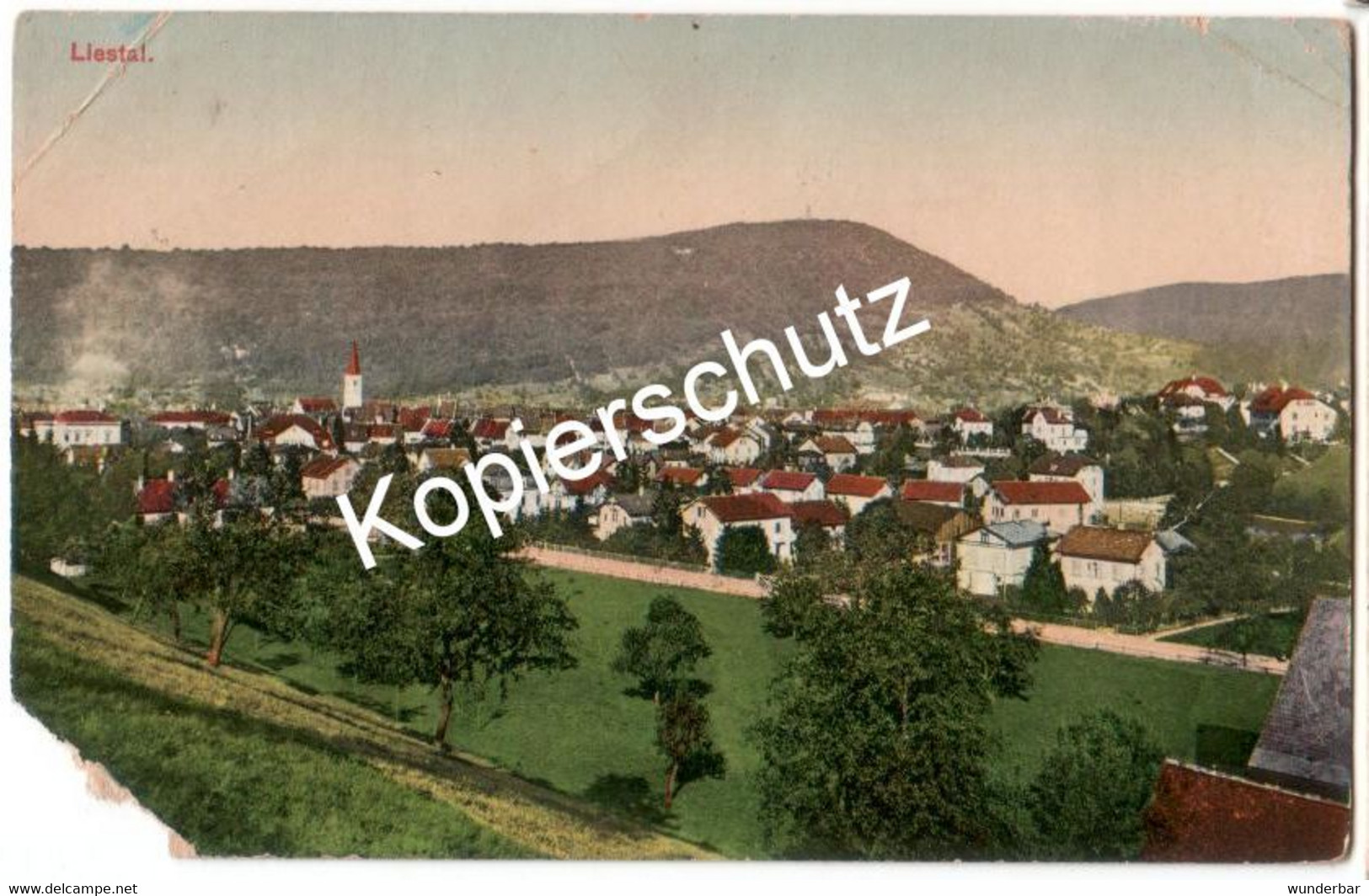 Liestal, Stempel"Kaserne Liestal Militärpost" (z7609) - Liestal