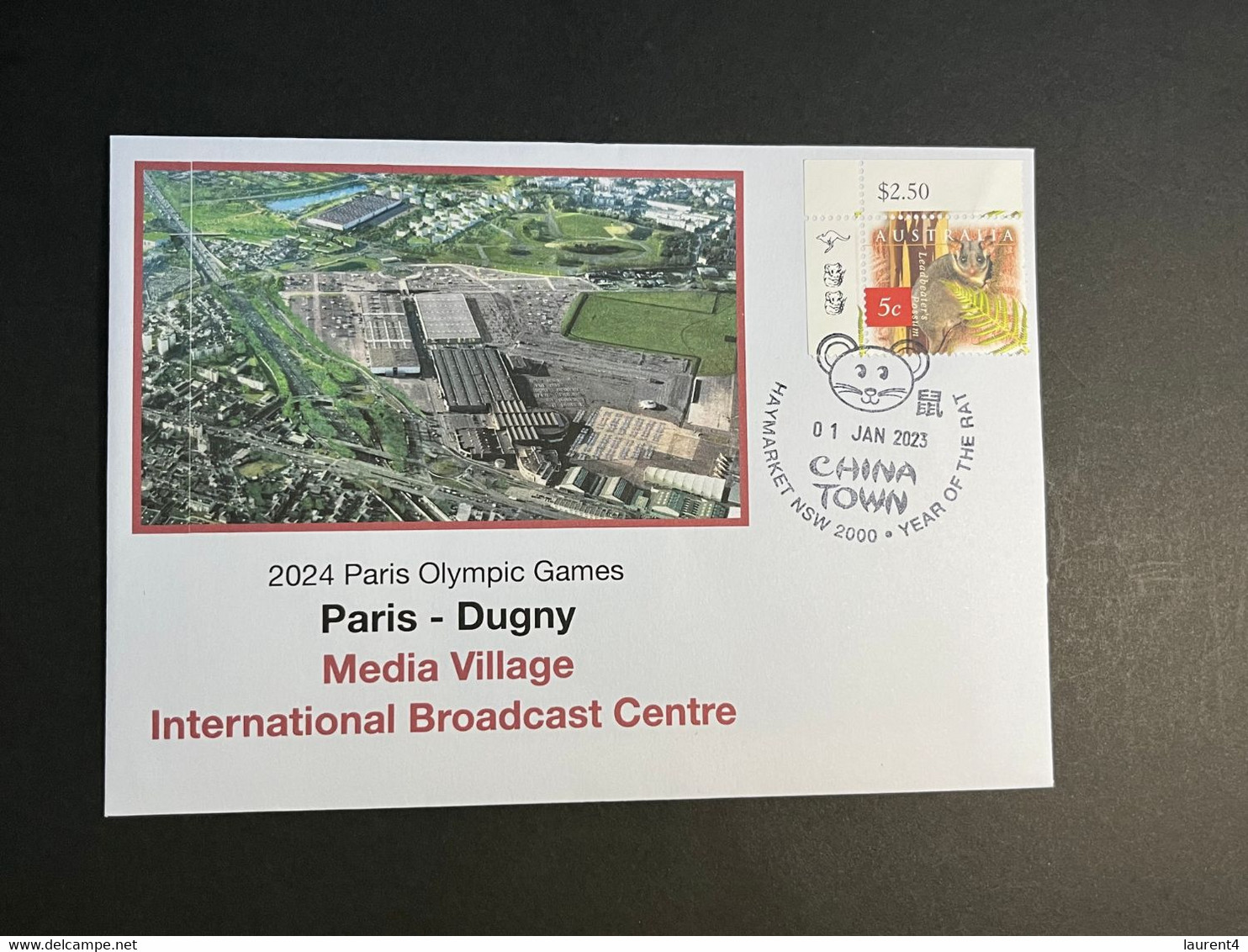 (2 N 28) 2024 France - Paris Olympic Games (1-1-2023) Paris Dugny Media Village & IBC - Summer 2024: Paris