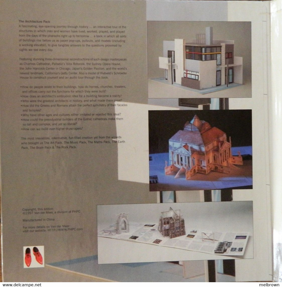 THE ARCHITECTURE PACK - A 3D POP UP COLLECTIBLE BOOK - Architecture/ Design