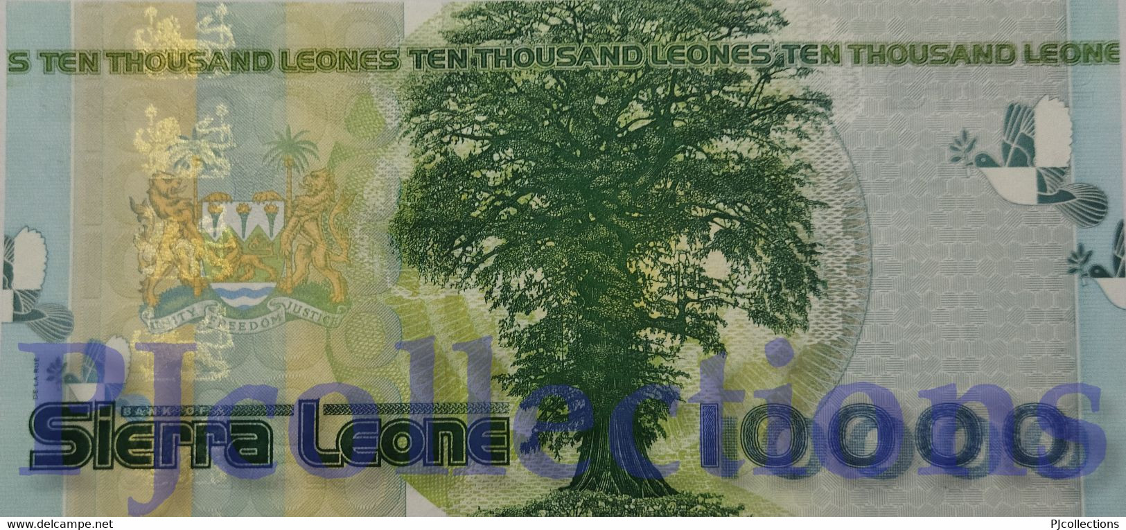 SIERRA LEONE 10000 LEONES 2004 PICK 29a UNC - Sierra Leone