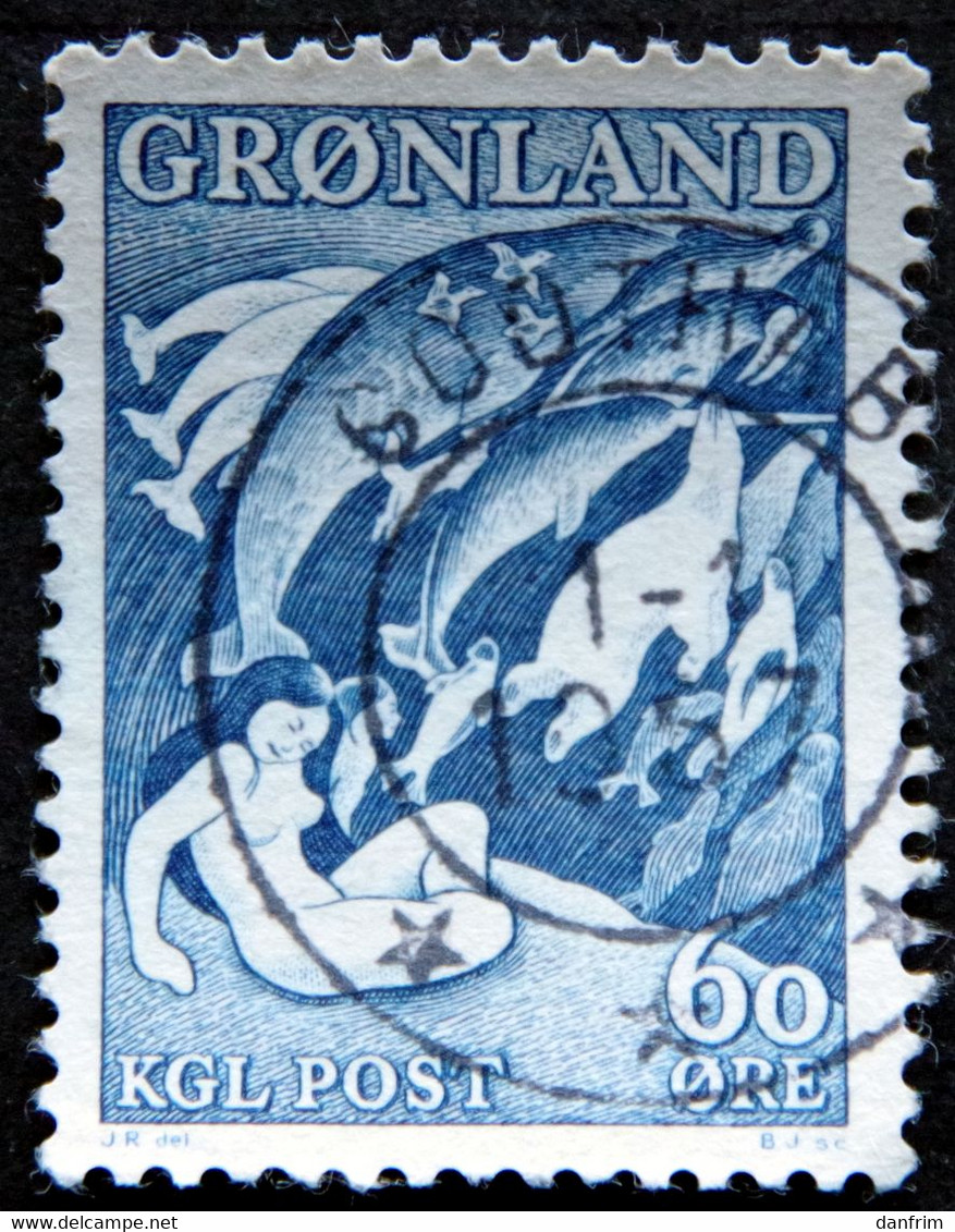 Greenland 1957  Legend.  MiNr.39  ( Lot H 781 ) - Usati