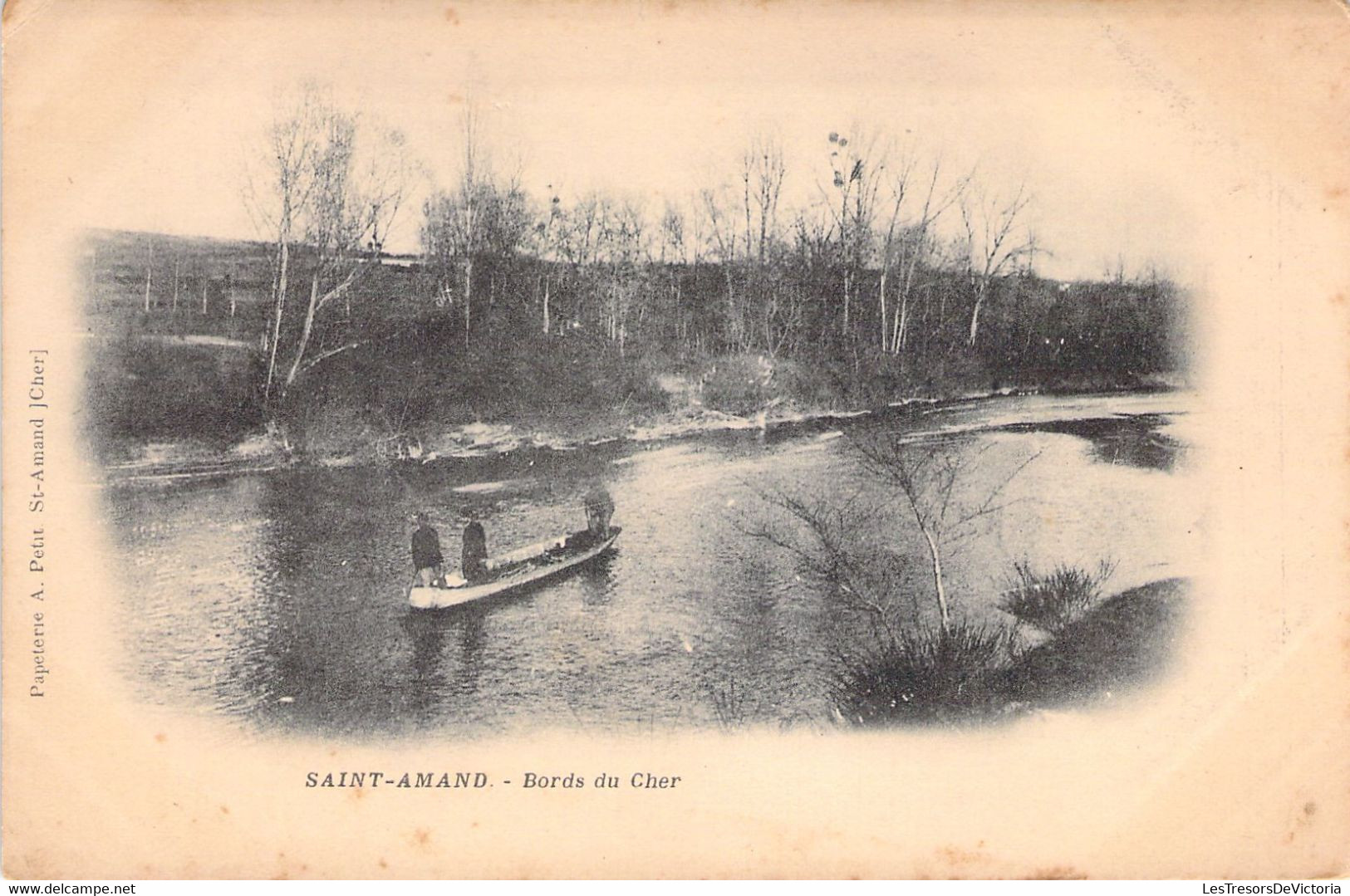 CPA - FRANCE - 18 - SAINT AMAND - Précurseur - Bords Du Cher - Dos Non Divisé - Saint-Amand-Montrond