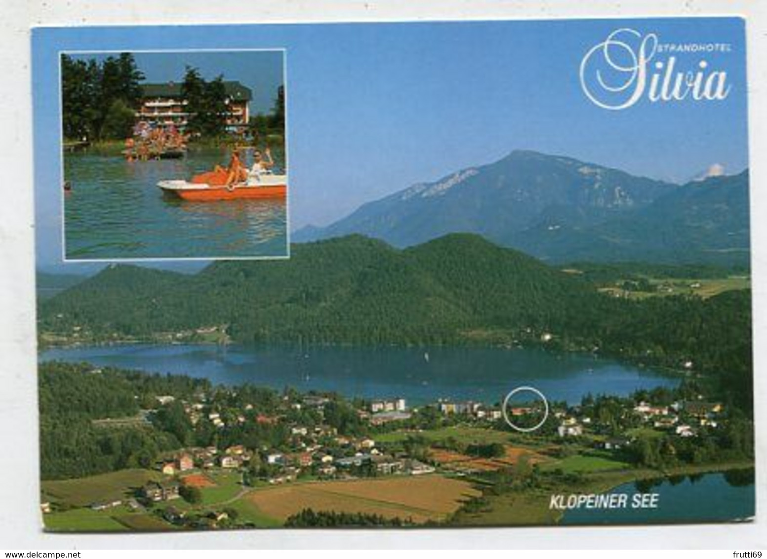 AK 102976 AUSTRIA  - Seelach / Klopeiner See - Strandhotel Silvia - Klopeinersee-Orte