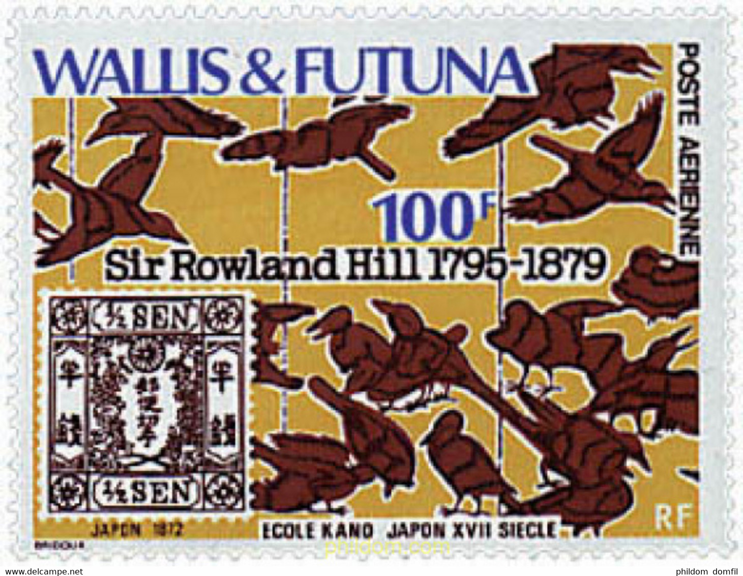 692052 MNH WALLIS Y FUTUNA 1979 CENTENARIO DE LA MUERTE DE SIR ROWLAND HILL - Gebruikt