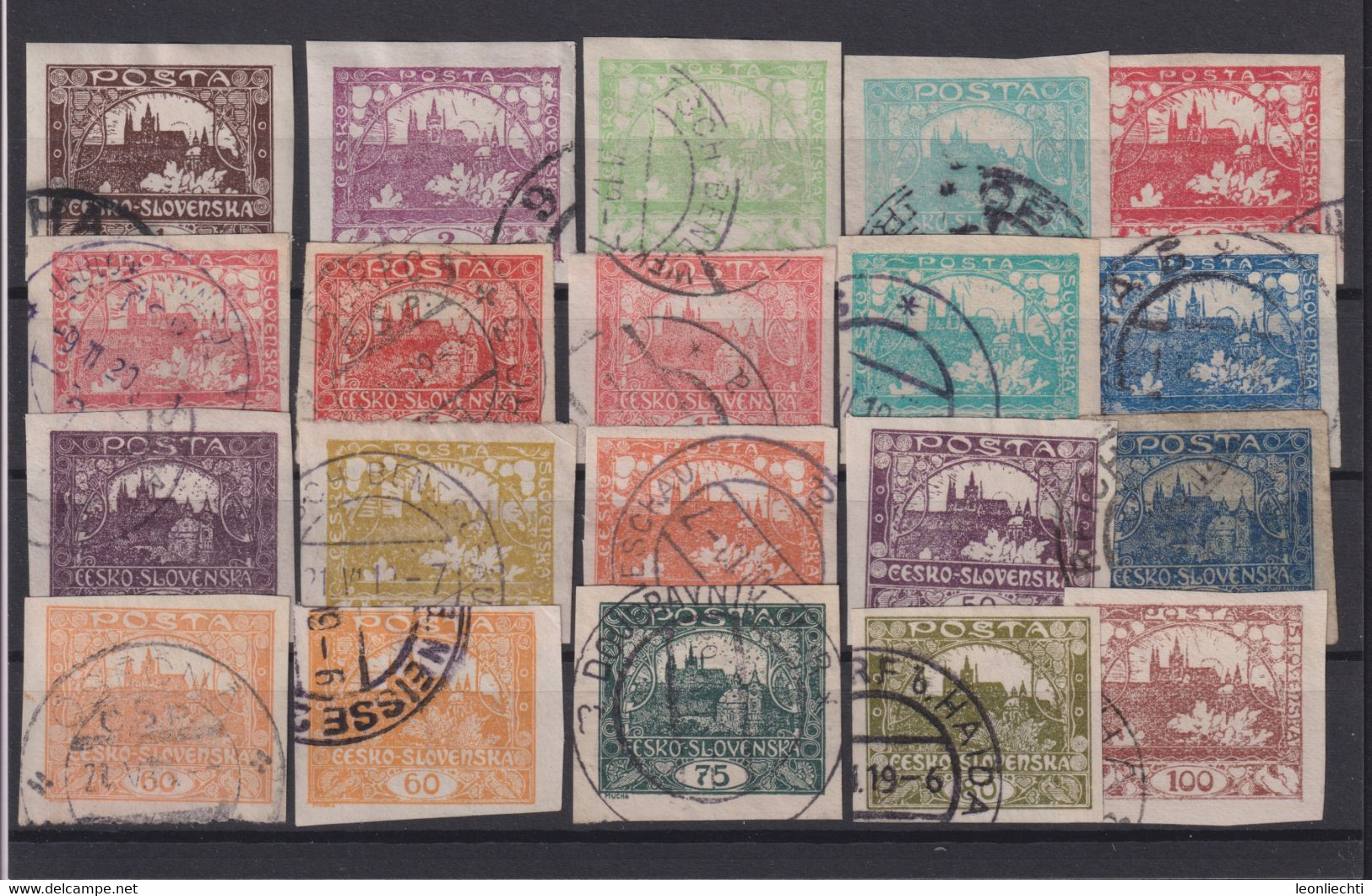 Tschechoslowakei/CSSR Lot °  Briefmarken Gestempelt /  Stamps Stamped /  Timbres Oblitérés - Collections, Lots & Séries