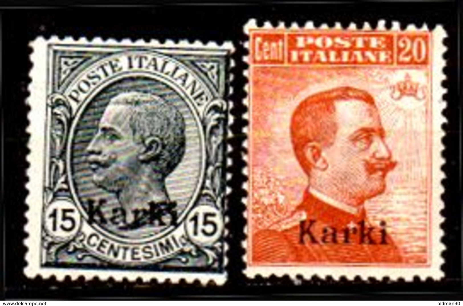 Egeo-OS-270- Carchi: Original Stamp And Overprint 1916-1921 (++) MNH - Quality In Your Opinion. - Ägäis (Calino)