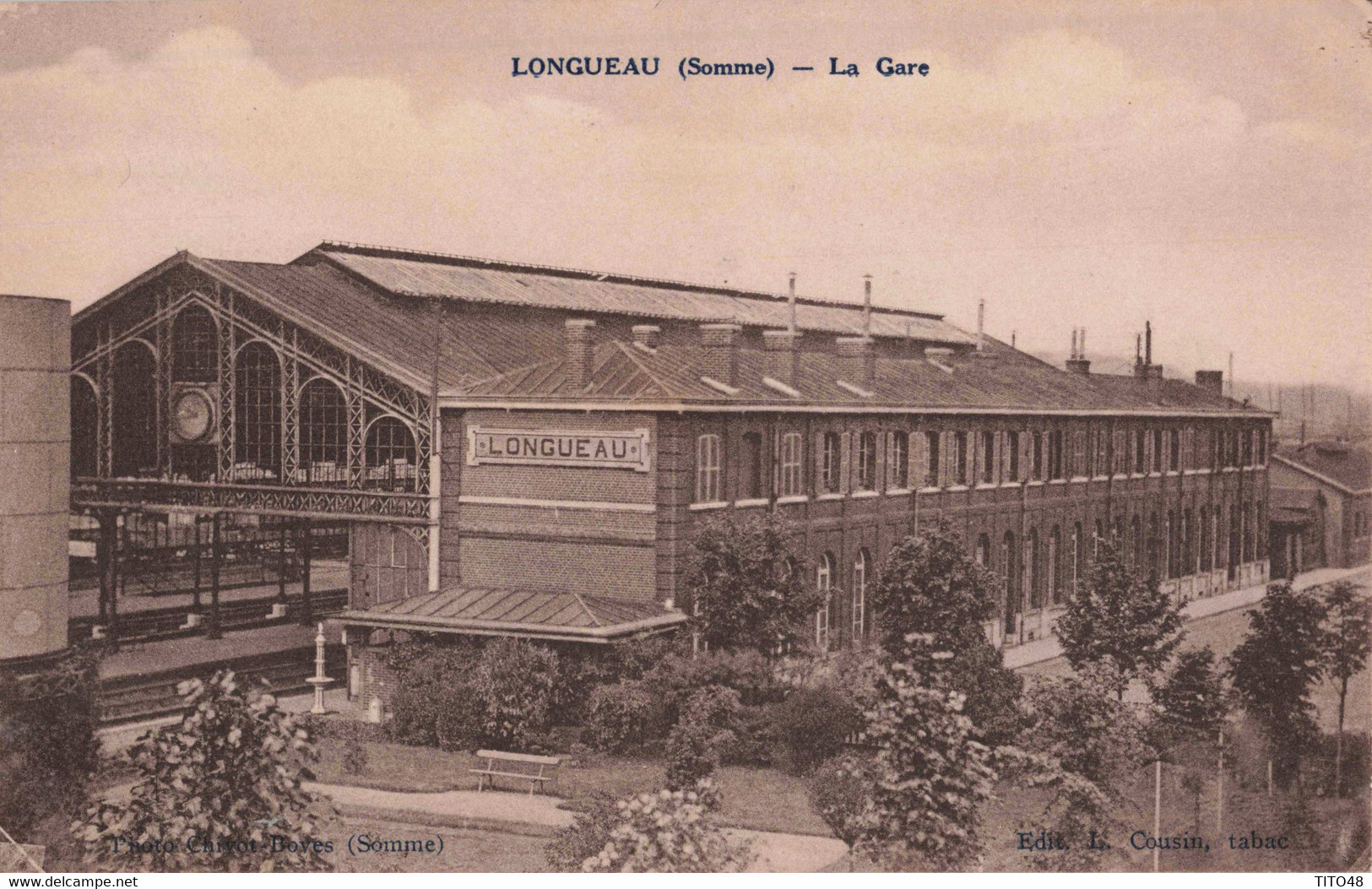 FRANCE - 80 SOMME - LONGUEAU - La Gare - Longueau