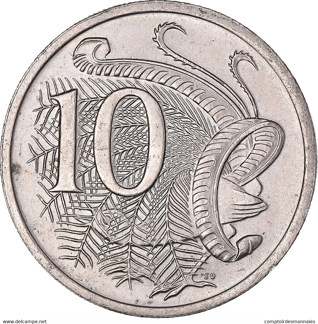 Monnaie, Australie, 10 Cents, 1984 - 10 Cents