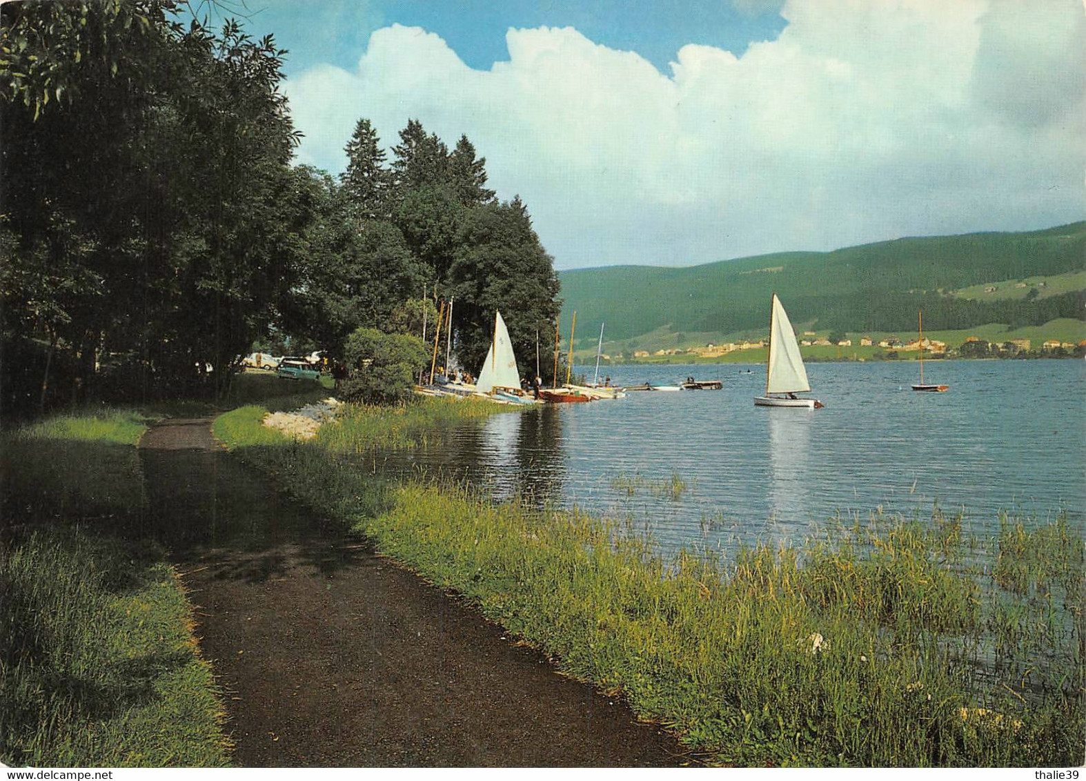 Lac De Joux Le Rocheray Le Sentier Le Chenit Voilier - Le Chenit