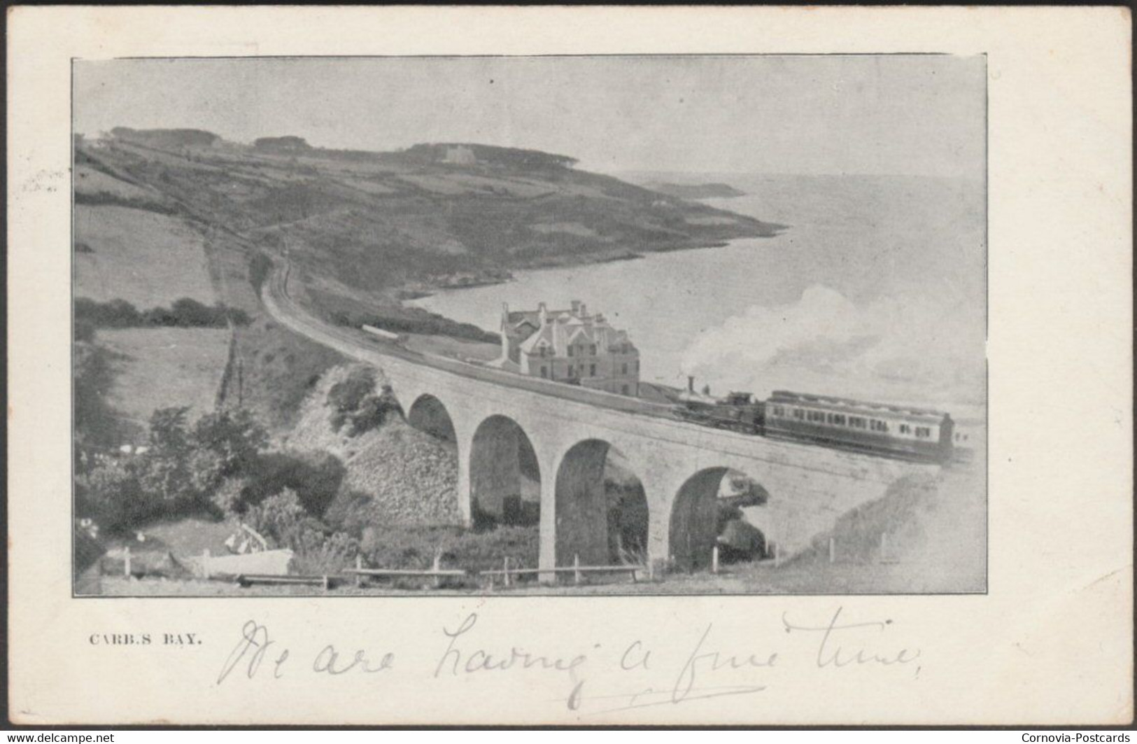 Carbis Bay, Cornwall, 1903 - Postcard - St.Ives