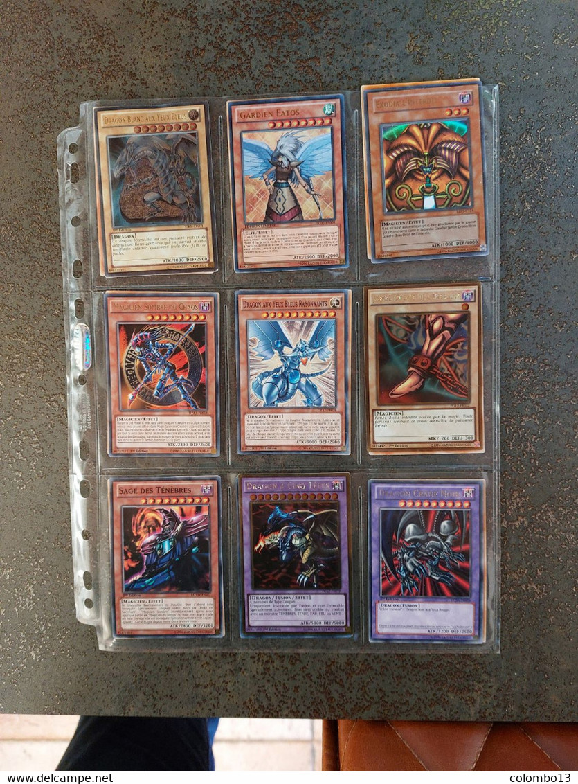 LOT NO 2         9 CARTES YU-GI-OH RARES-TRES RARES  1ER EDITION ET EDITION LIMITEE VOIR LISTE - Yu-Gi-Oh