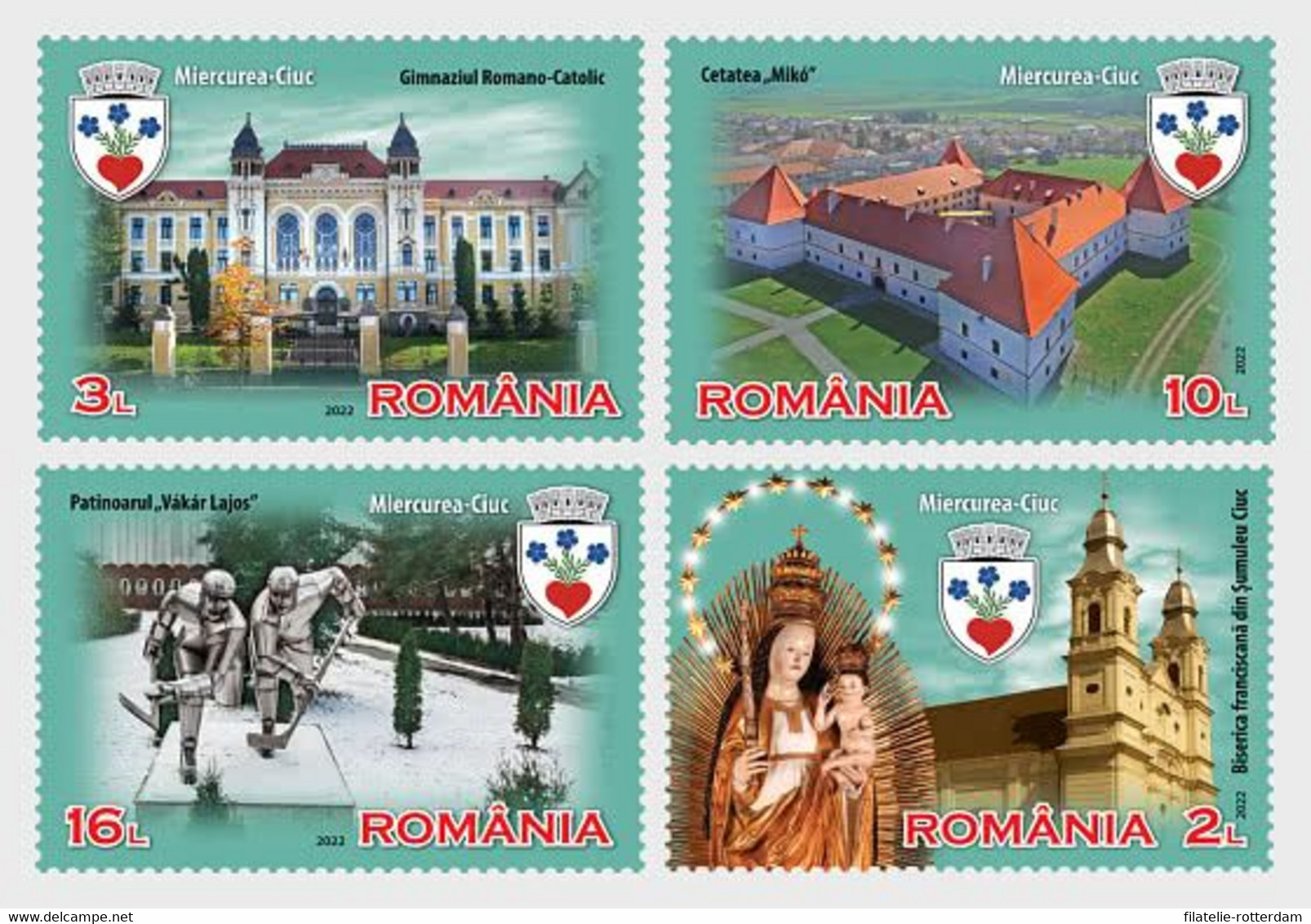 Roemenië / Romania - Postfris / MNH - Complete Set Miercurea-Ciuc 2022 - Unused Stamps