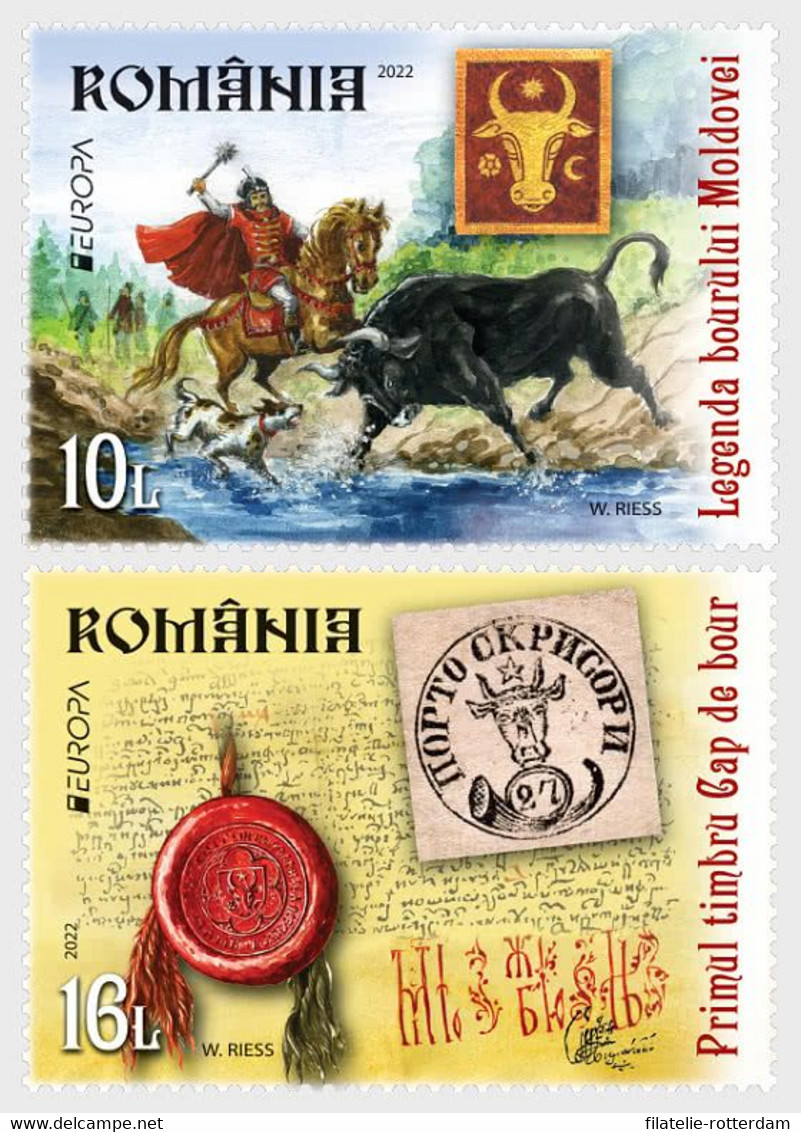 Roemenië / Romania - Postfris / MNH - Complete Set Europa, Mythen En Sagen 2022 - Neufs