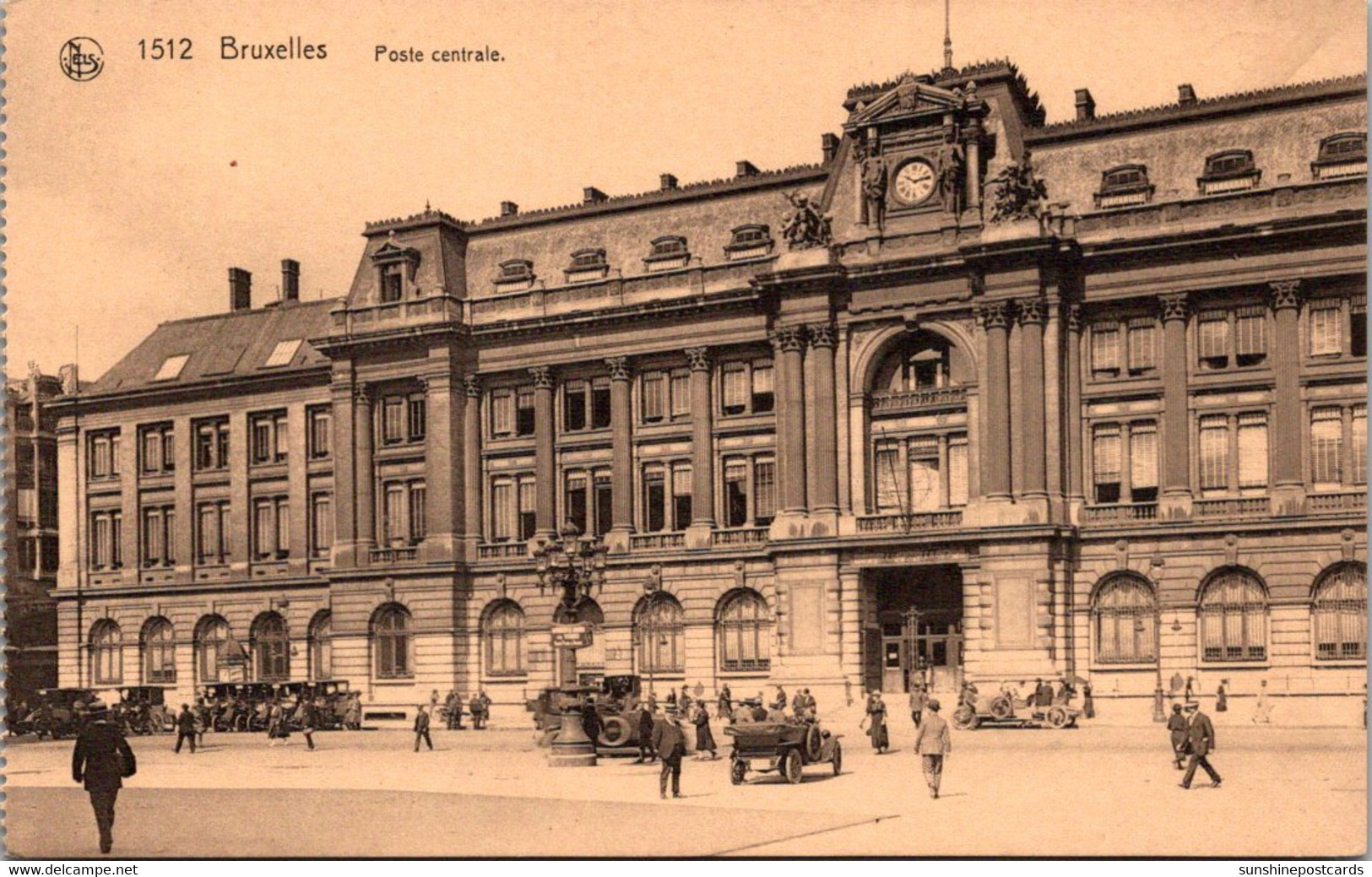 Belgium Brussels Poste Centrale - Institutions Internationales