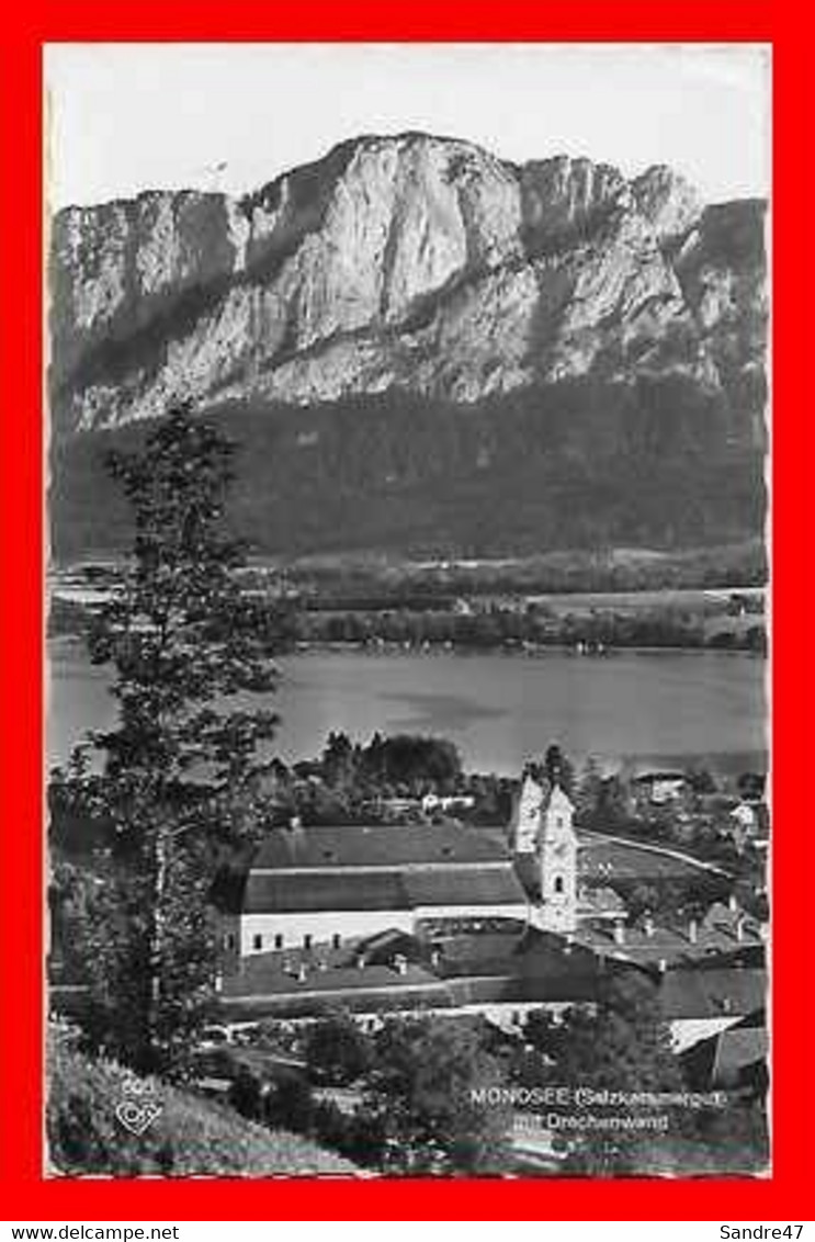 CPSM/pf  MONDSEE (Autriche)  Mit Drachenwand...P900 - Mondsee