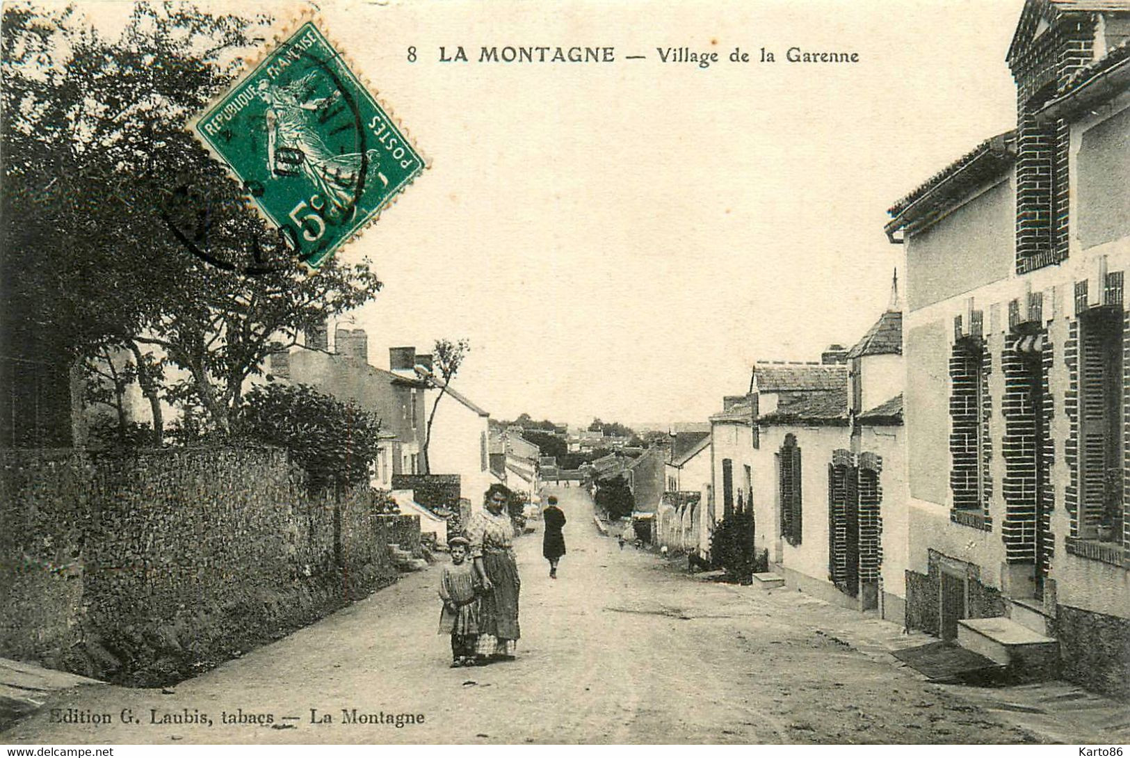 La Montagne * Village Hameau De La Garenne * Villageois - La Montagne