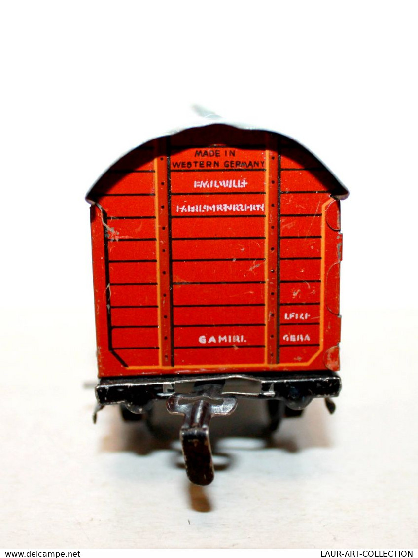 RARE WAGON MARCHANDISES N°18352 GAMIRI - WESTERN GERMANY - ECH:O MINIATURE TRAIN - MODELISME FERROVIAIRE (1712.48) - Vagoni Merci