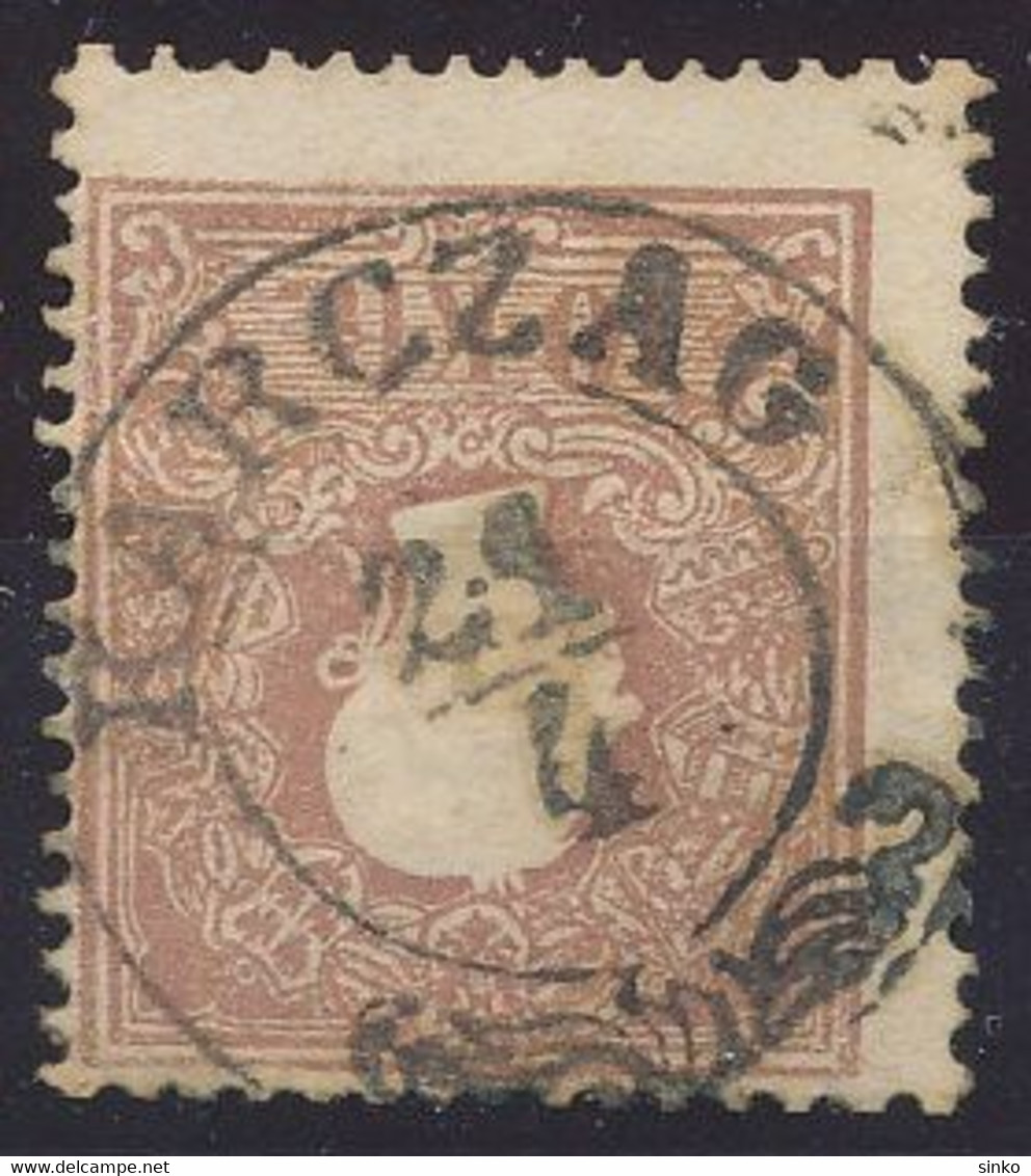1858. Typography With Embossed Printing 10kr Stamp, KARCZAG - ...-1867 Préphilatélie