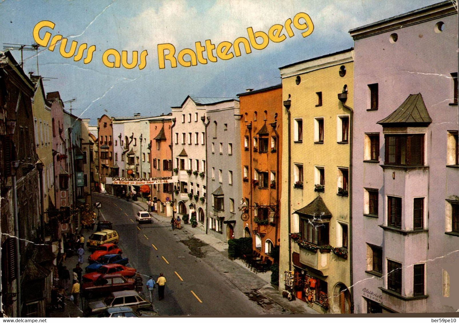 AUTRICHE RATTENBERG STADTBILD AUS RATTENBERG - Rattenberg