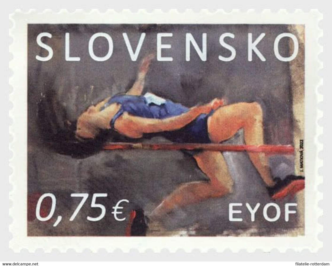 Slowakije / Slovakia - Postfris / MNH - Sport, EYOF 2022 - Unused Stamps