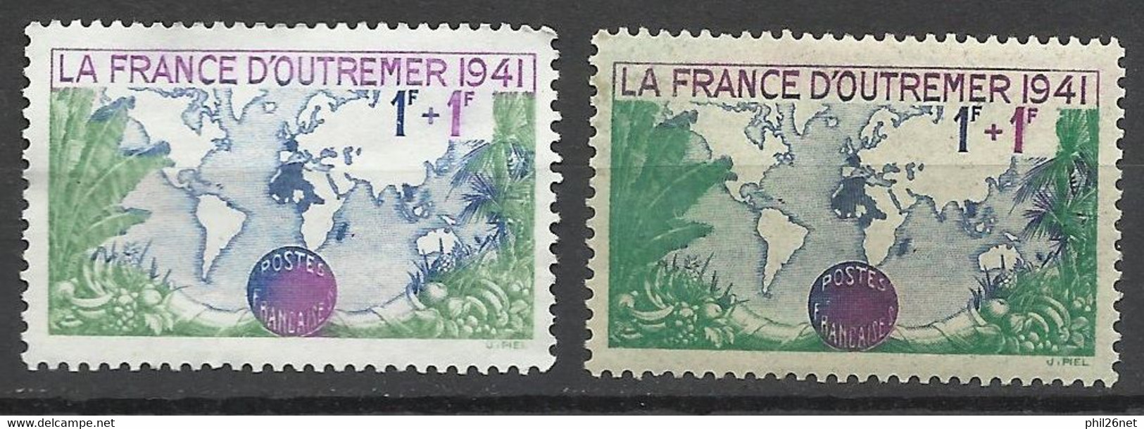 France Petites Variétés N°503  Couleurs Dégradées   Neuf ( * )  Le 503 Type Pour Comparer B/ TB  Voir Scans Soldes ! ! ! - Neufs