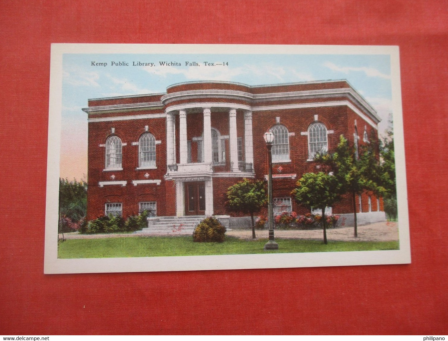 Kemp Library Wichita Falls.   Texas >    Ref. 5888 - Dallas